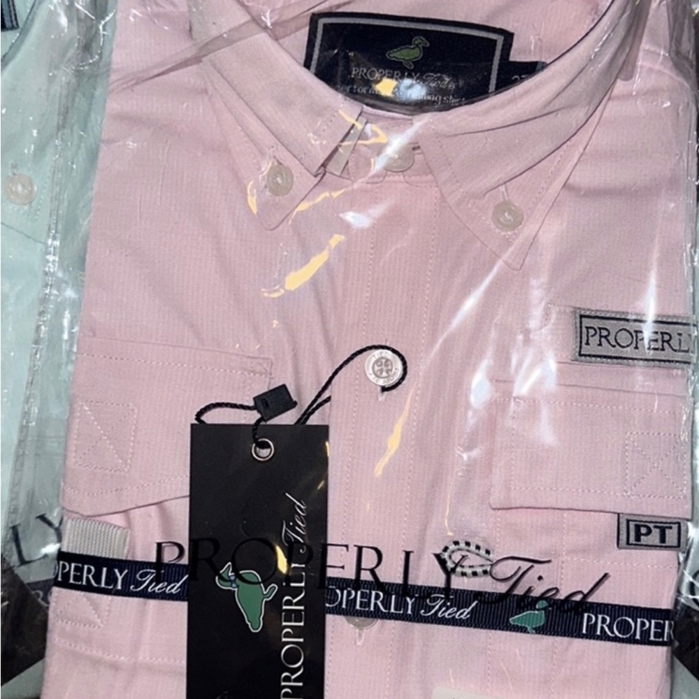 Properly Tied fishing shirt